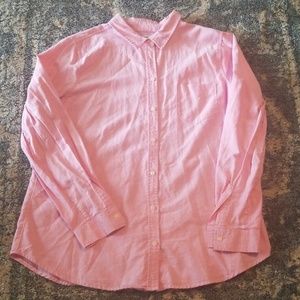 NWOT Old Navy Pink Button Down Shirt
